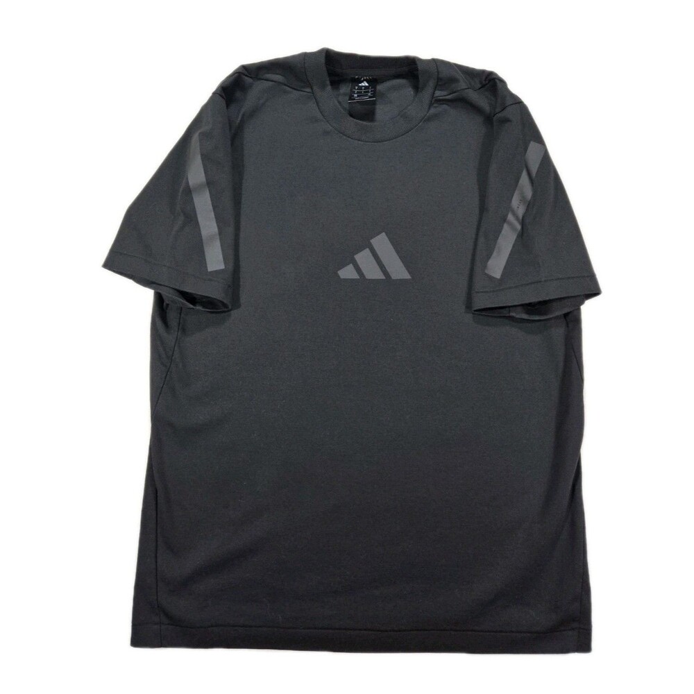 Mens Adidas ZNE Short Sleeve T Shirt Black Size Large - Picture 2 of 9